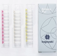 набор полиров "kagayaki enforce pin" - диски (уретан) - держатель пластиковый, уп/30шт