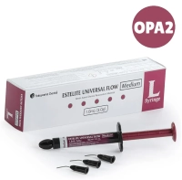 эстелайт universal flow medium, l-syringe 1.8ml (3.0g) - opa2, tokuyama dental