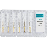 r-files gold - файлы машинные 19 мм 19/04 (6 шт) stea