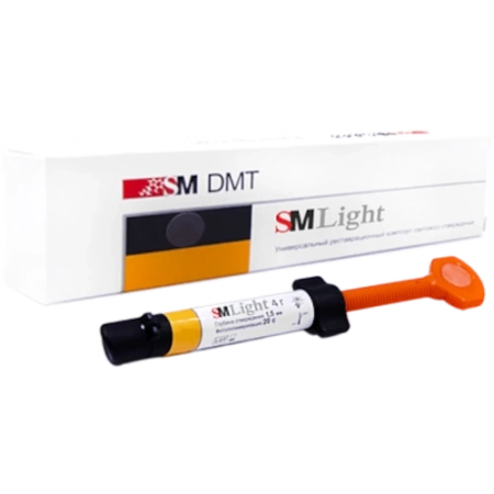 SM Light / СМ Лайт - универсальный гибридный композит светового отверждения А2 (1шпрц*4г) SM DMT