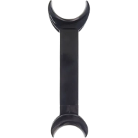 ретрактор щечный двусторонний боковой черный, малый, shinye