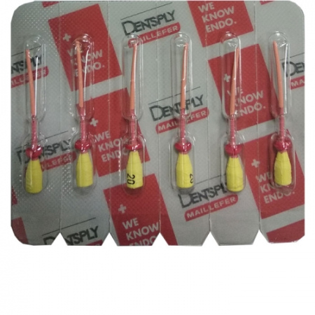 ГуттаКор (gutta core) - обтураторы №20, 6шт., Maillefer