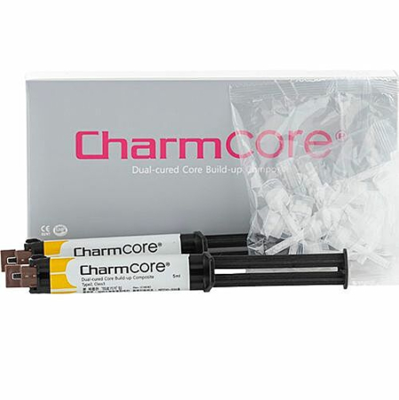 CharmCore Dual (ЧамКор) - композит двойного отверждения, 2шпр*5мл. (DentKist) A3
