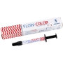 flow-color красный - микрогибридный светоотверждаемый композит типа "flow"с фтором, 1г., arcona
