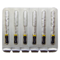 reamers (дрильборы) pro-endo 25 мм, №40, 6 шт, vdw