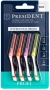ершики межзубные president profi mix 4шт (xs-l) арт.307