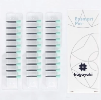 полир "kagayaki ensmart pin" - чашка зелёный (силикон) µ 70 - пластиковый держатель, 30шт/уп