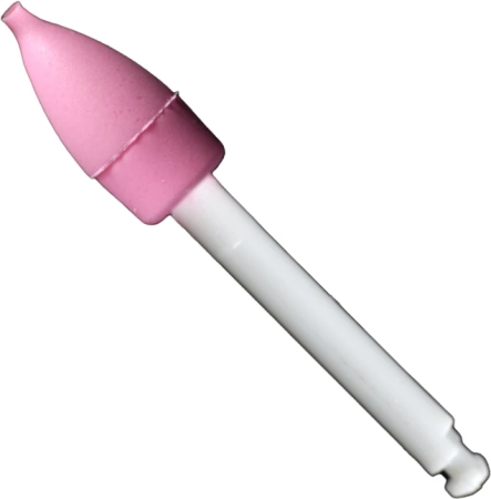 Полир "Enforce Pin" - Пуля Розовый (уретан), µ 70 - держатель пластиковый, 1 ШТ., Кагаяки