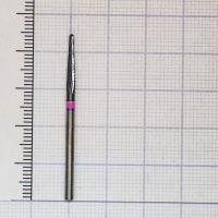 s194134023 фреза твс - пика - 023 розовый тонкие прямые лезвия со спиральной поперечной насечкой hor