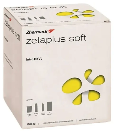 zetaplus soft intro kit vl, набор: 900мл+140мл+60мл, zhermack (тк=4шт)