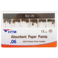 штифты бумажные 06 №80 (100 шт) htm dent