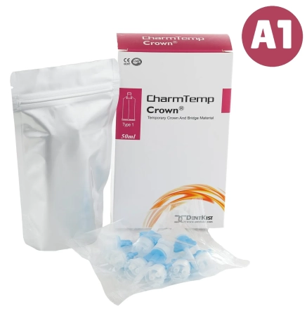 CharmTemp Crown A1 (ЧамТемп Краун) картридж 50мл+10 канюль DentKist 