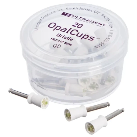 Opal Cups bristle - полировочные чашки силиконовые (20 шт) Ultradent
