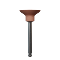 полир "kagayaki ensmart pin" - диск розовый (силикон) µ 32 - держатель из нержавеющей стали, уп/30шт