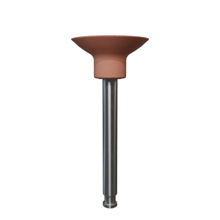 полир "kagayaki ensmart pin" - диск розовый (силикон) µ 32 - держатель из нержавеющей стали, уп/30шт