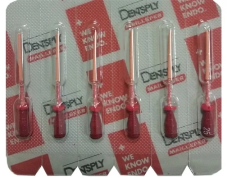 ГуттаКор (gutta core) - обтураторы №25, 30шт. (5 блистеров по 6шт.), Maillefer