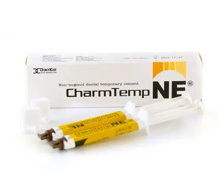 charmtemp ne (чамтемп не) - временный безэвгенольный цемент, 2шпр*10г., dentkist