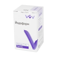 йодоформ - порошок для лечения корневых каналов, 10г., "владмива"