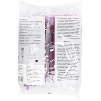 слюноотсос со съемным наконечником фиолетовый (100 шт) trevita