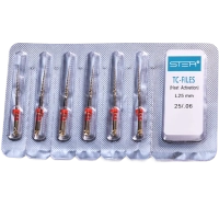 tc-files gold - файлы машинные 25 мм 25/06 (6 шт) stea