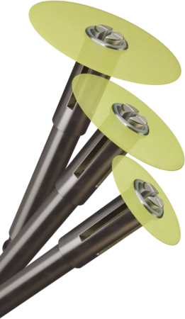 полир диск "kagayaki hot" тонкий (желтый) d=12мм, 40 шт