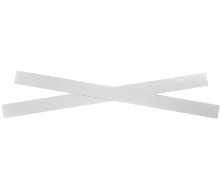 1.381. Матрицы металлические прямоугольные (35мкм), 7мм*100мм, 12шт., ТОР ВМ