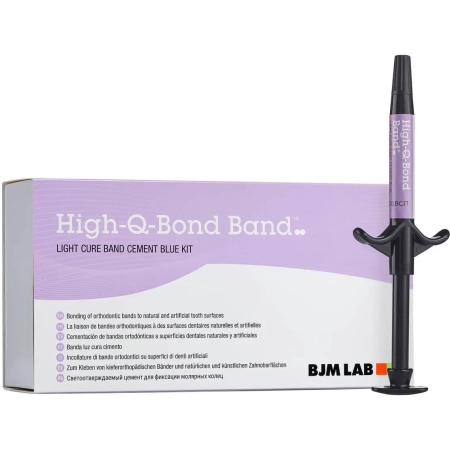 High-Q-Bond Light Cure Band Cement Kit - цемент композитный (4 шприца по 4 г) BJM LAB