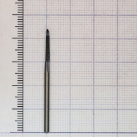 468211023 фреза твс - конус - 023 серый лабораторный резак 3 грани, horico