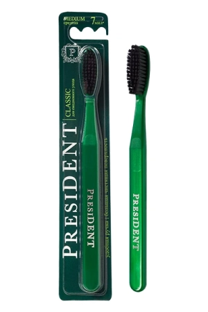 зубная щетка "president®" classic, арт. 4900.01