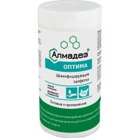 алмадез-оптима салфетки дезинфицирующие, банка (60 шт)