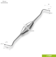 экскаватор двухугловой малый ø1.5мм 1305f fabri