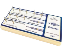 kit cali-bur набор алмазных боров fg - конус закругленный -003/004/ 005 желтый horico