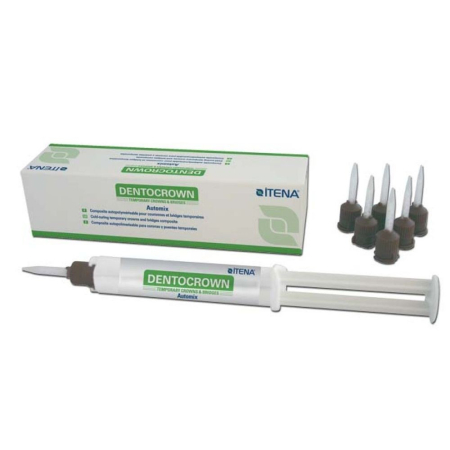 DentoCrown Automix A2 - композитный материал для изготовления временных коронок, 5мл., ITENA