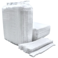 шапочки шарлотта белые гофрированные одноразовые премиум (100шт) медсервис плюс