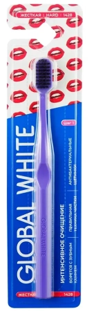 зубная щетка global white extra hard жесткая  арт. 19002