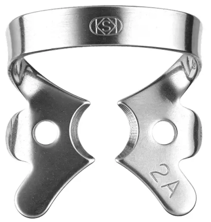 Кламп для "раббердама" Rubber Dam Clamp №2A, Dentech Corporation