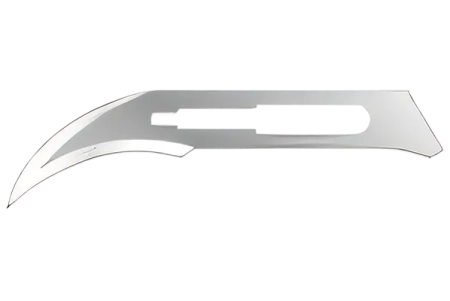 Лезвие для скальпеля №12D нержавеющая сталь (100 шт) Feather