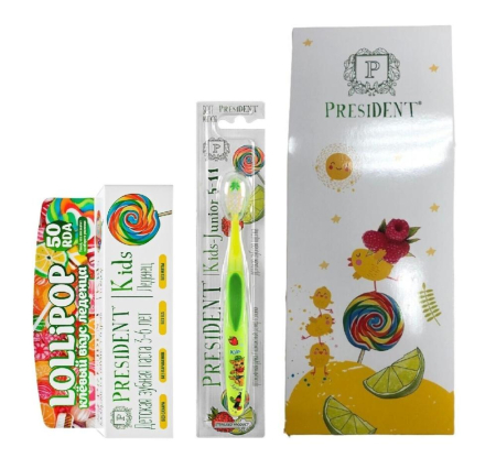 Подарочный набор PRESIDENT Kids 3-6 Леденец