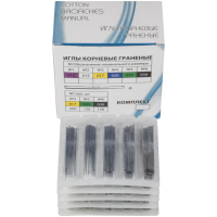 иглы корневые граненые ассорти (3,5,6), 500шт., кмиз