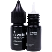 g-white смола для моделирования с дозатором 10 мл.