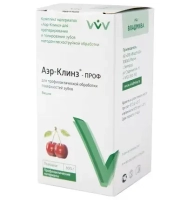 аэр-клинз-проф (вишня) - порошок для профилактической обработки зубов, 300г., "владмива"