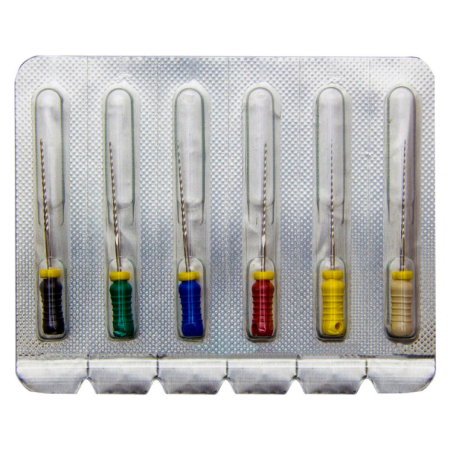 Reamers (Дрильборы) Pro-Endo 25 мм, №15-40, 6 шт, VDW