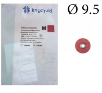 полир "kagayaki roundflex m" - диск шлифовальный (бордо), грубый, ø 9.5мм., 50шт