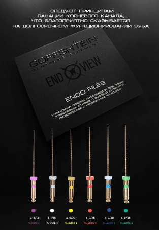 endoview / эндовью файлы машинные 25 мм 05/15 slider 2 (6 шт) geosoft