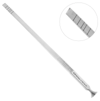 долото хирургическое прямое, рабочая часть 6 мм, 17.5 мм 40-32* hlw