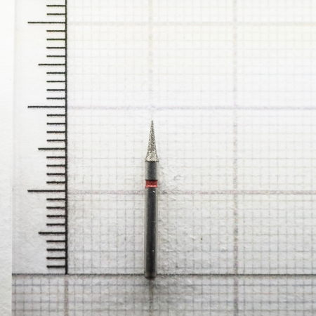 fg465c016 бор алмазный fg - окклюзионный - 016 красный horico