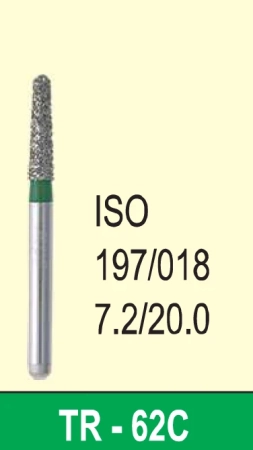 Боры алмазные TR-62C, MANI, упак(5шт)