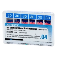 гуттаперчевые штифты "antaeos" 04 №30, 60шт., vdw
