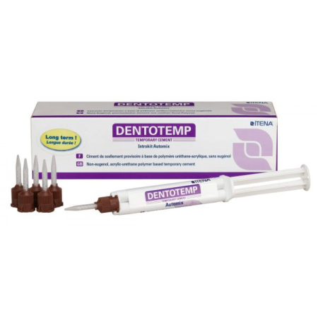 DENTOTEMP Introkit Automix - временный цемент, 1 шприц*5мл., 5 смесительных насадок, ITENA