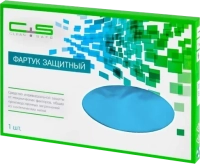 фартук защитный бирюзовый medium-ii 70*100см clean+safe